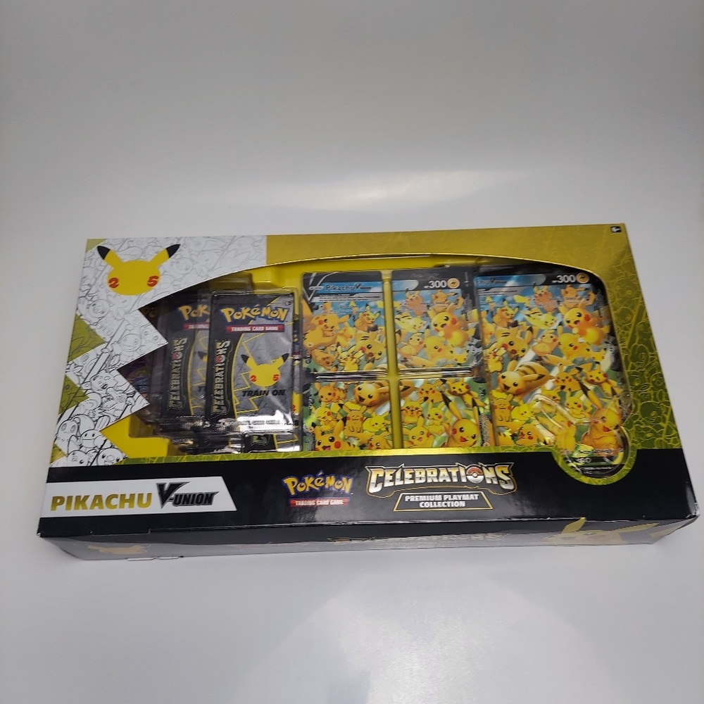 Pokemon Celebrations Premium Playmat Collection - Pikachu V-Union